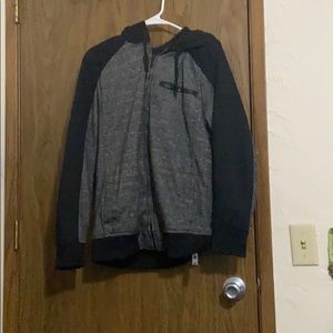 Black and grey jacket